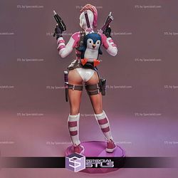 Gwenpool Pink 1-4 STL Files