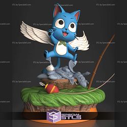 Happy Chibi Fairy Tail STL Files