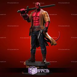 Hellboy Sword and Gun STL Files