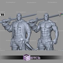 Hellboy Sword and Gun STL Files