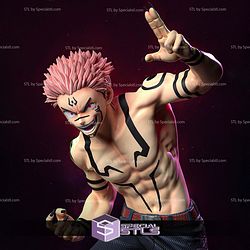 Itadori and Sukuna STL Files