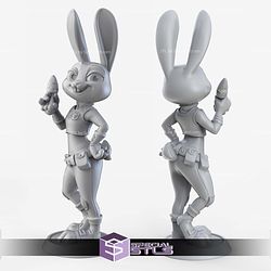 Judy Hopps Carrot Zootopia STL Files