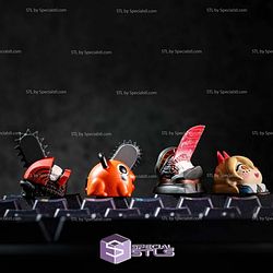 Keycap STL Collection - Chainsaw Man Pochita