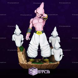 Kid Buu Pointing 150mm STL Files