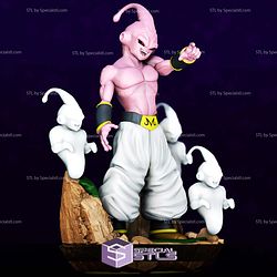 Kid Buu Pointing 150mm STL Files