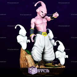 Kid Buu Pointing 150mm STL Files