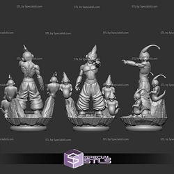 Kid Buu Pointing 150mm STL Files