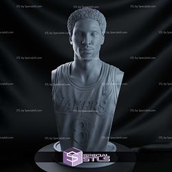 Kobe Bryant Bust V2 STL Files