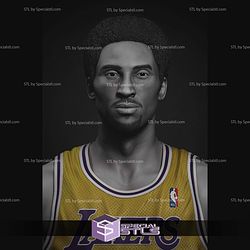 Kobe Bryant Bust V2 STL Files