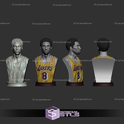 Kobe Bryant Bust V2 STL Files