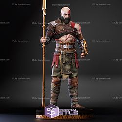 Kratos God of War 313mm STL Files