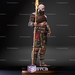 Kratos God of War 313mm STL Files