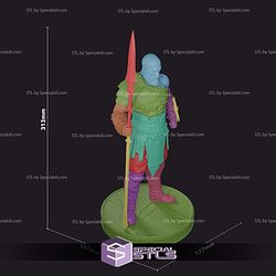Kratos God of War 313mm STL Files