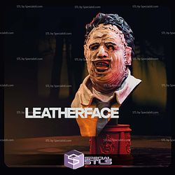 Leatherface Bust STL Files