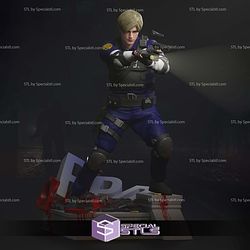 Leon Kennedy at Night STL Files