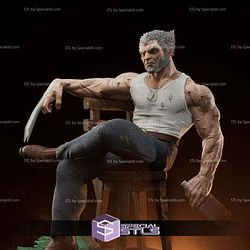 Logan on Chair 1-6 STL Files