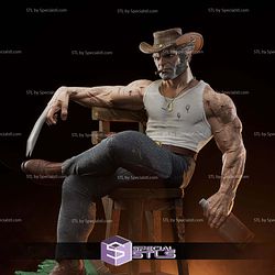 Logan on Chair 1-6 STL Files