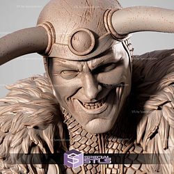 Loki Comics Portrait Bust STL Files