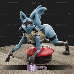 Lucario Pokemon Furry STL Files