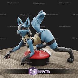 Lucario Pokemon Furry STL Files