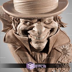 Mad Hatter Creepy Portrait Bust STL Files