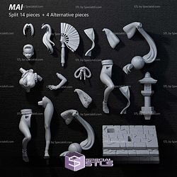 Mai Shiranui SNK STL Files
