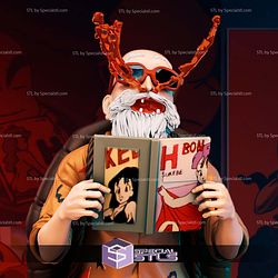 Master Roshi Nose Blood STL Files
