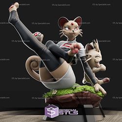 Meow and Meow Furry STL Files