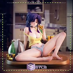 Misato Katsuragi Drunk STL Files