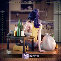 Misato Katsuragi Drunk STL Files