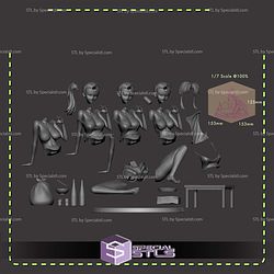 Misato Katsuragi Drunk STL Files
