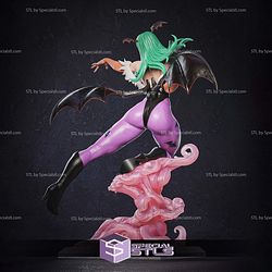 Morrigan Darkstalkers Fly Pose STL Files