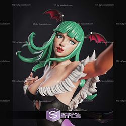 Morrigan Darkstalkers Fly Pose STL Files