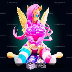 My Little Pony Fluttershy Girl STL Files