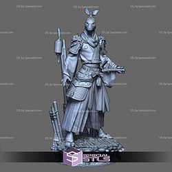 Rabbit Samurai Fanart STL Files