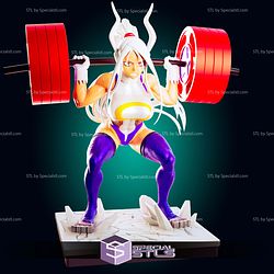 Rumi Usagiyama Barbell Squat STL Files