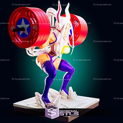 Rumi Usagiyama Barbell Squat STL Files