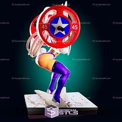 Rumi Usagiyama Barbell Squat STL Files