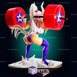 Rumi Usagiyama Barbell Squat STL Files