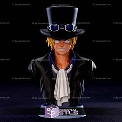 Sabo One Piece Bust STL Files