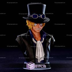Sabo One Piece Bust STL Files