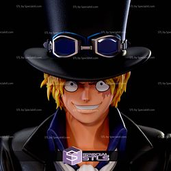 Sabo One Piece Bust STL Files
