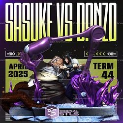 Sasuke vs Danzo V2 STL Files