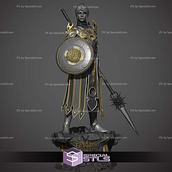 Shadowheart Baldurs Gate 3 and Shield STL Files
