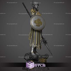 Shadowheart Baldurs Gate 3 and Shield STL Files
