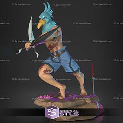 Shangri la Frontier Sunraku V2 STL Files
