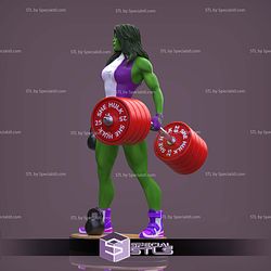 She Hulk Barbell STL Files