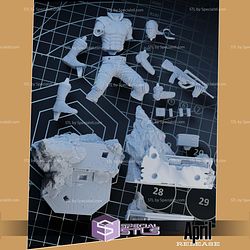 Solid Snake 1-6 V2 STL Files