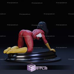 Spiderwoman Crawling STL Files