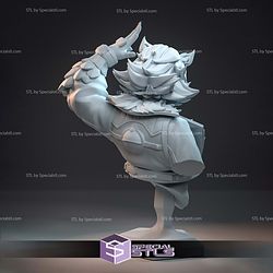 Squirrel Girl Thicc Bust Marvel Rivals STL Files